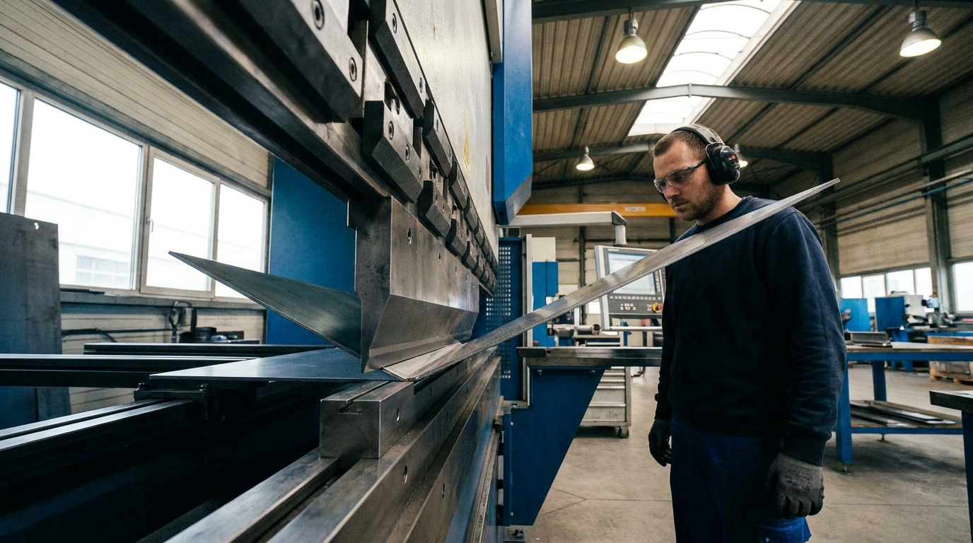 Dobra CNC de Chapas: Como Projetar Peças com Precisão